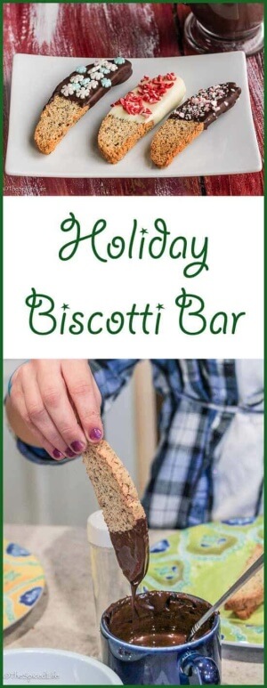 Holiday Biscotti Bar: #CreativeCookieExchange - The Spiced Life