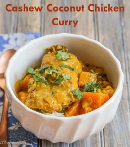 Cashew Coconut Chicken Curry - The Spiced Life
