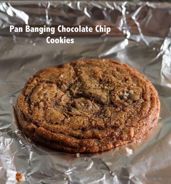 Pan-Banging Chocolate Chip Cookies - Sip and Feast